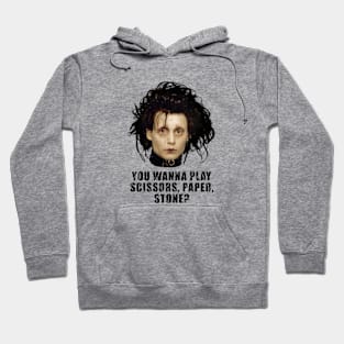 Edward Scissorhands Scissors Paper Stone Hoodie